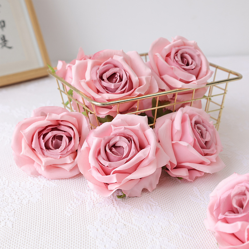 Florist Supply Bulk - 25 قطعة 10 سنتيمتر زهور الورد