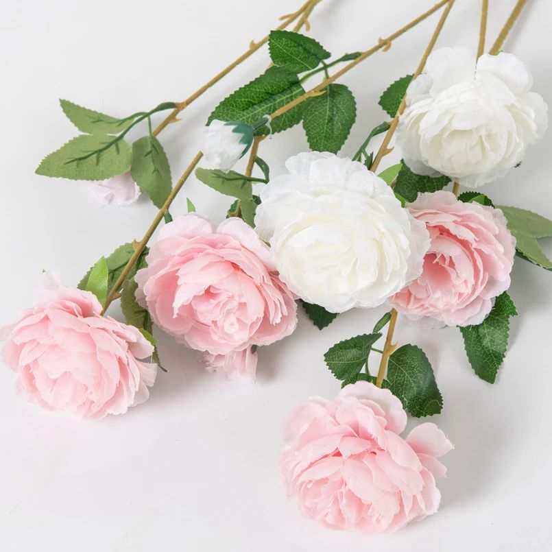 Florist Supply Bulk - 5/10 قطعة طويلة الجذعية بوكيه ورد