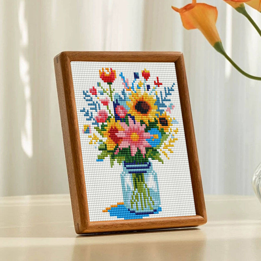 EverShine 5D الماس اللوحة الكل - مراجعة Florist Supply Vases وسعره