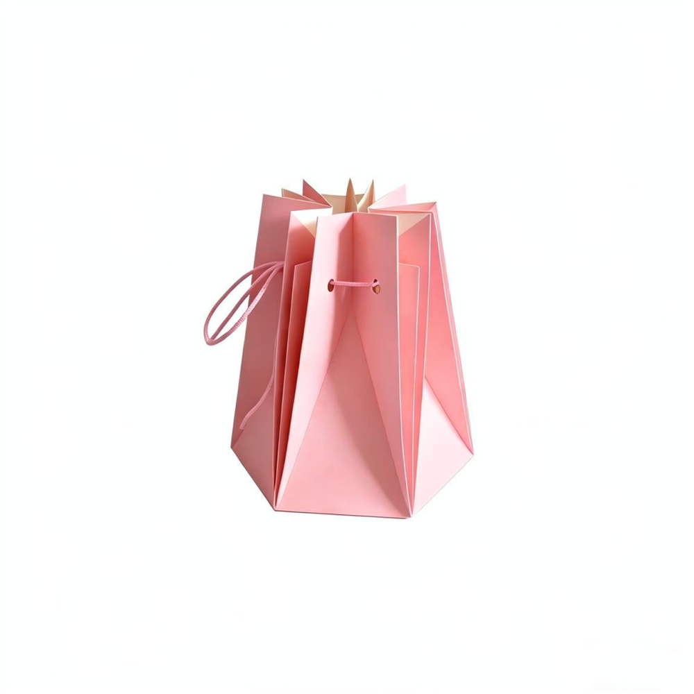 حقيبة هدايا أنيقة على شكل سداس - مراجعة Florist Flower Supply وسعره