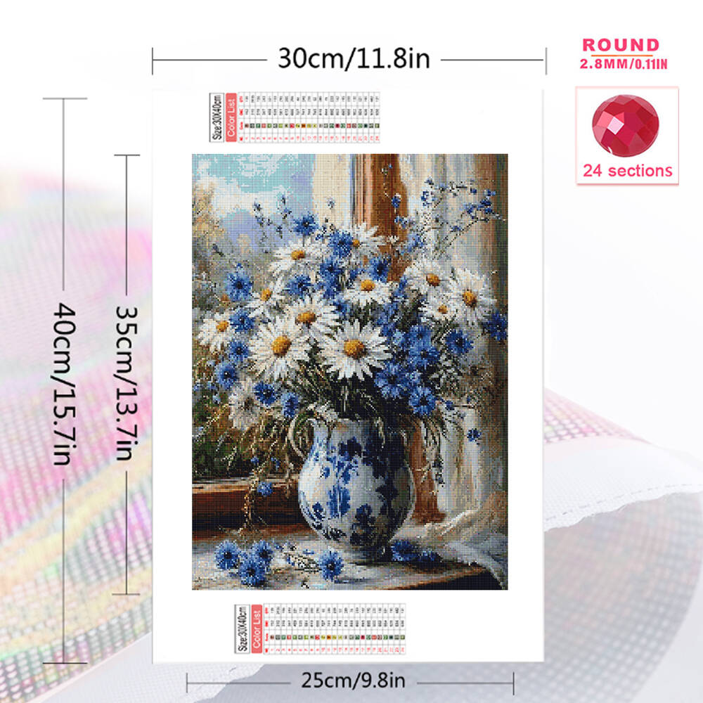 Evershine الماس اللوحة الكلب ا - مراجعة Florist Supply Vases وسعره