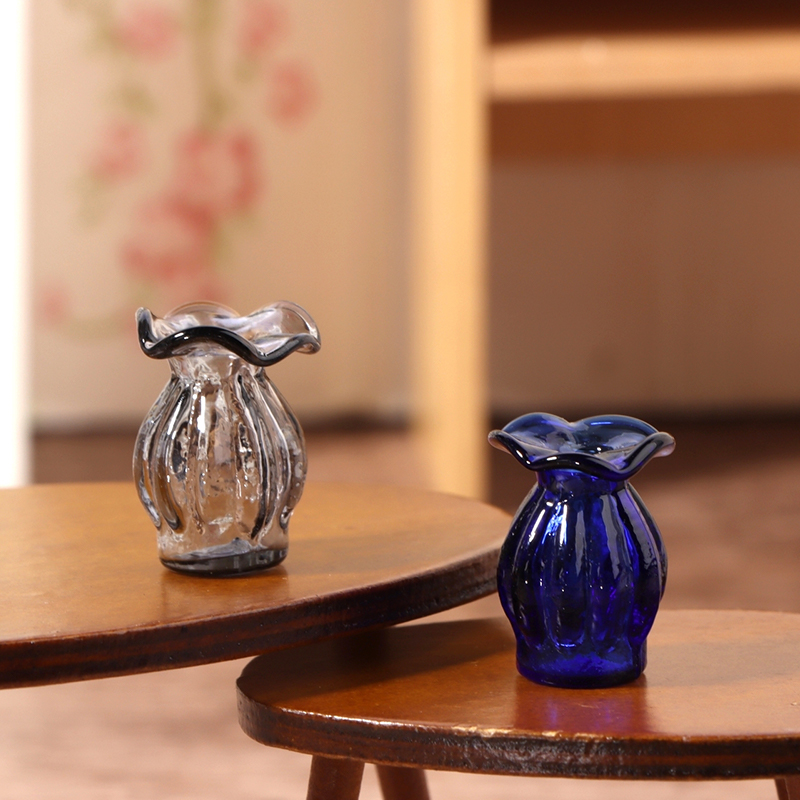 إناء زجاجي مصغر لبيت الدمية ،  - مراجعة Florist Supply Vases وسعره